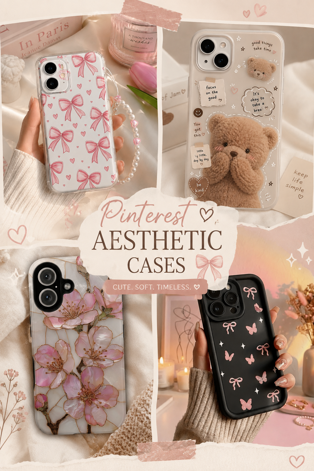 Pintrest aesthetic phone covers & cases