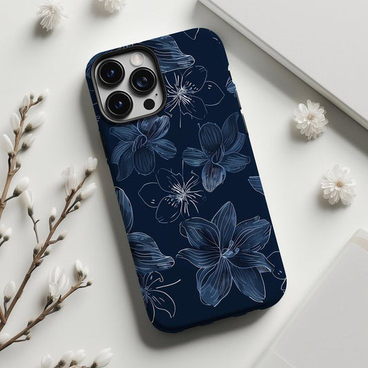 Beutiful dark rose pattern Phone case for all models