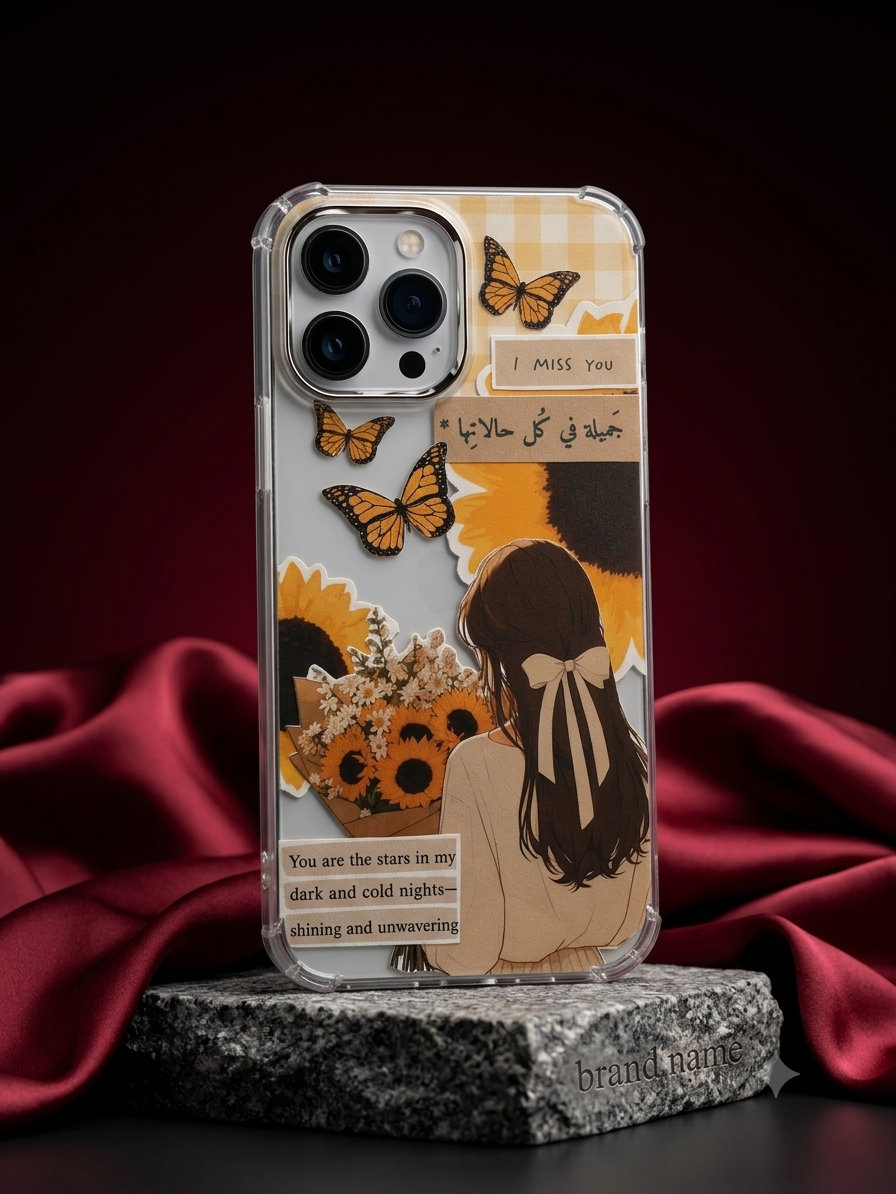 Aesthetic Sunflower Phone Case