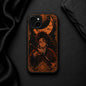 iPhone 13 Premium Anime Warrior Black Case – Shockproof Matte Finish Back Cover