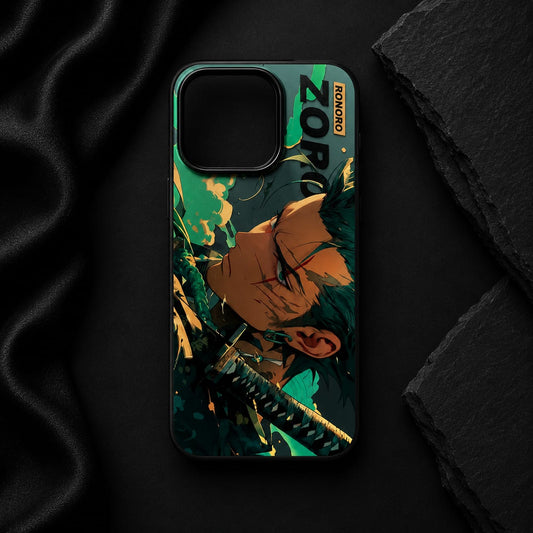 iPhone 14 Pro Anime Zoro Edition Premium Back Cover