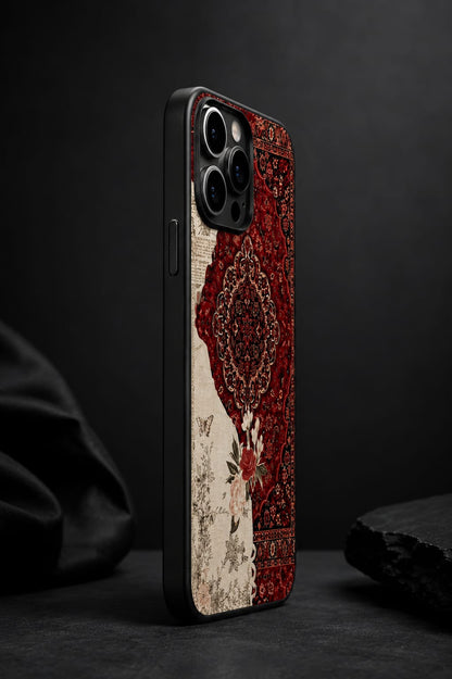 Pashmina Luxury Persian Art 2D Printed Case iphone 13 pro